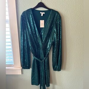 Cara Santana X Nine West Sequin Dress NWT